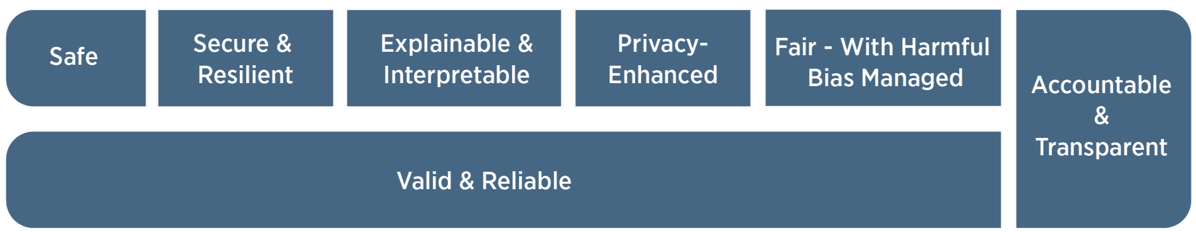 Characteristics of a Trustworthy AI System